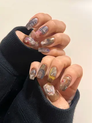 ネイル AO所属・【AO】nail 💎ayameのネイルデザイン