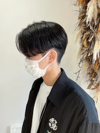 パーマ メンズ 川原 元気のヘアスタイル