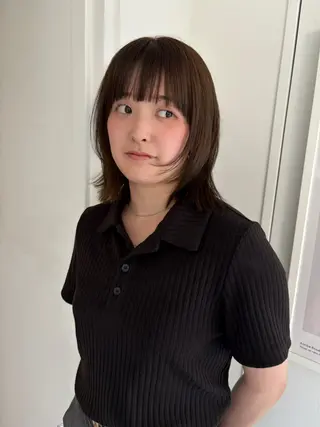 ショート カラー riria/ボブ /ブラウンカラー🎀のヘアスタイル