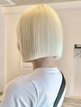 ミディアム カラー LYLICK所属・ケアブリーチ特化 same 🦈のヘアスタイル