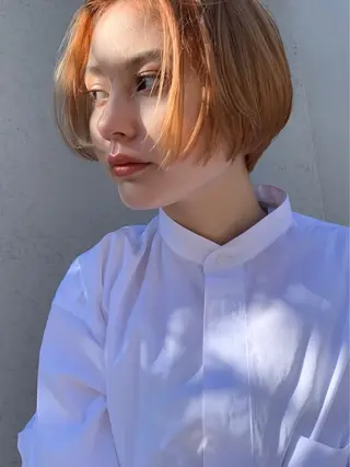ショート SALT WATER所属・南堀江レイヤーカット MIKU🍒のヘアスタイル