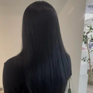 ロング 宇佐美佳／美髪 ストレート/縮毛矯正のヘアスタイル