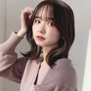 ミディアム ✨Taisei｜ 再現性カット✨️のヘアスタイル