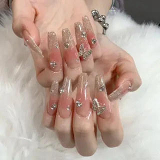 ネイル 🎀nana🫧 ワンホンネイル🎀のネイルデザイン