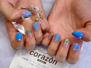ネイル corazon所属・ネイリスト aicoのネイルデザイン
