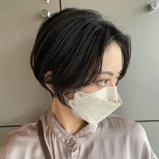 ショート C’LD hair  produce /シールドヘア所属・モテ髪/ボブ/ショー ト/アダチフウトのヘアスタイル