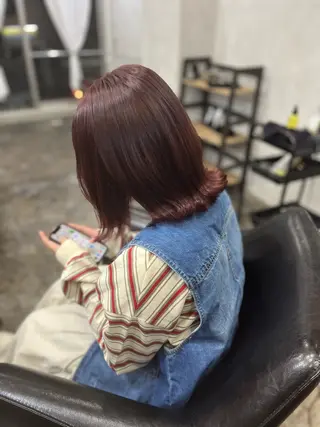 ショート カラー Maison Halu YUKIのヘアスタイル