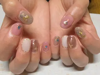 ネイル 𖡼 yumenoのネイルデザイン