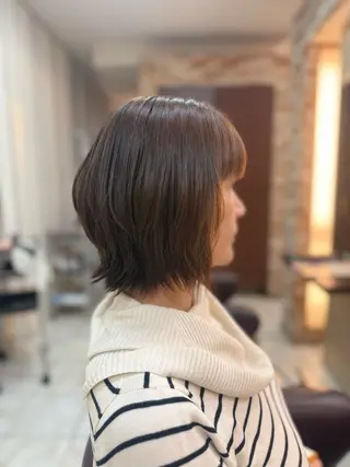 ショート 粕谷 夕華のヘアスタイル