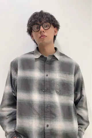 ミディアム パーマ メンズ 🔱メンズパーマ特化 🔱山下和輝のヘアスタイル