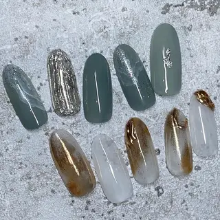 ネイル JERRIE 　 韓国ネイル/自爪育成所属・✴︎JERRIE✴︎ フィルイン対応店のネイルデザイン