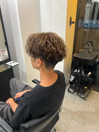 カラー パーマ メンズ fifth PARK所属・fifth PARK HIN★T★のヘアスタイル