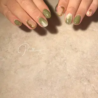 ネイル ゆびのさき所属・shiho /Petillantのネイルデザイン