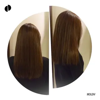 セミロング カラー ✨縮毛矯正✨髪質改善 ナカシマ ユミのヘアスタイル