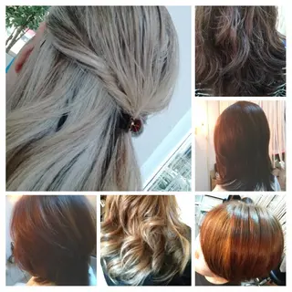 ミディアム masato MASATO のヘアスタイル
