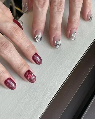 ミディアム m kaori𓃟のネイルデザイン