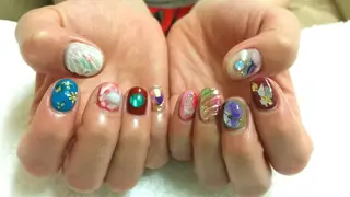 ネイル 河野ちえ (雑誌掲載サロン)のネイルデザイン