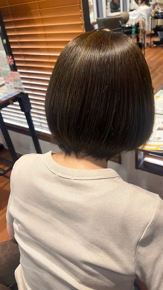 ショート いくみ/豊橋 /艶カラー/髪質改善のヘアスタイル