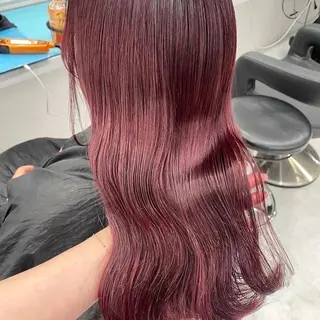 ロング カラー みう/仙台/暖色/ 艶髪/顔周りカット/のヘアスタイル