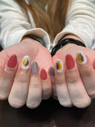 セミロング ネイル Monica nails/福島のネイルデザイン
