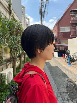 ショート SAN所属・cut無料/レイヤー momoha🐰🪡のヘアスタイル