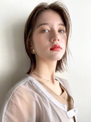 カラー quon所属・quon touko /カラー🎨⟡.·のヘアスタイル