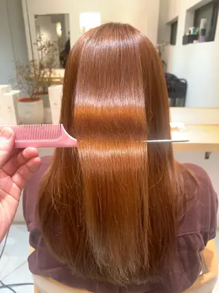 ロング ✨髪質改善　美髪✨ 縮毛　井上 大誠のヘアスタイル