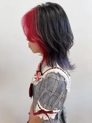 ミディアム 小平 琳のヘアスタイル