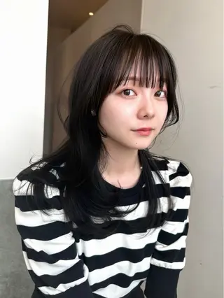 セミロング カラー 圧倒的満足度NO.1 佐藤まさたかのヘアスタイル