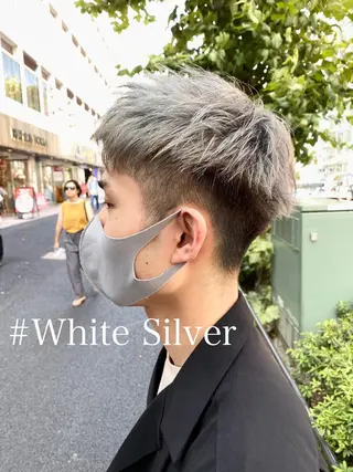 ショート カラー メンズ 【渋谷メンズ特化】 🔥BLUCK🔥のヘアスタイル