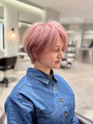 ショート カラー 中村 研介のヘアスタイル