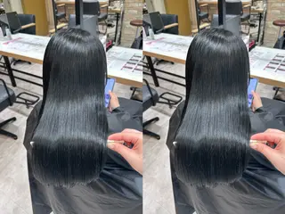 セミロング 【髪質改善】 優菜のヘアスタイル