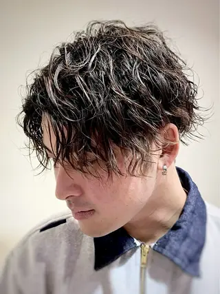 ショート パーマ パーマモデル 募集中/TAIYOUのヘアスタイル