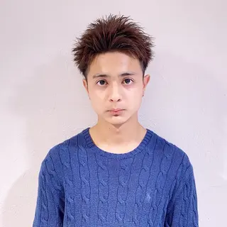 ショート カラー パーマ ヘアアレンジ メンズ キッズ 🔥メンズパーマ🔥 菅原楓のヘアスタイル