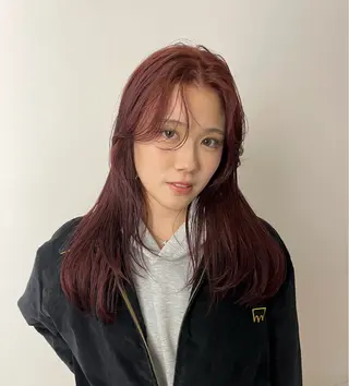 ロング 大人っぽ透明感カラー 🦢MOMOHA🦢のヘアスタイル