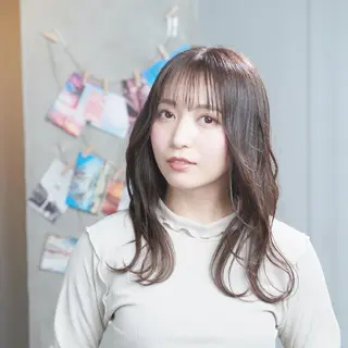 セミロング カラー 🦋韓国系指名No1 店長/圓山 祐也🦋のヘアスタイル