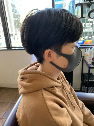 ショート 小沼采唯👧🏼 海好きオヌちゃんのヘアスタイル