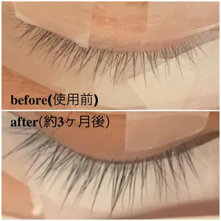 マツエク・マツパ 肌に馴染むハイトーン /ミルクティーカラーのヘアスタイル