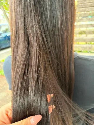 ロング ルプラボウ すぎやまみほのヘアスタイル