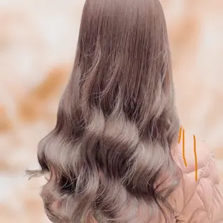 ロング ヘアアレンジ 推し活/パーティヘア ⭐️今田 水風🐰のヘアスタイル