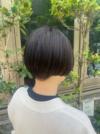 ショート 伊藤 優花のヘアスタイル