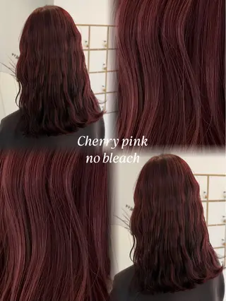 カラー 山口 愛結のヘアスタイル