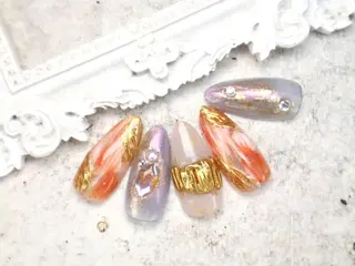 ネイル へぜリヒ ·もものネイルデザイン