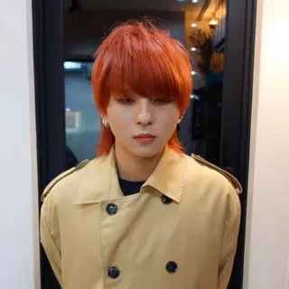 ショート カラー メンズ 花香竜太/エクステ /ハイトーンカラーのヘアスタイル