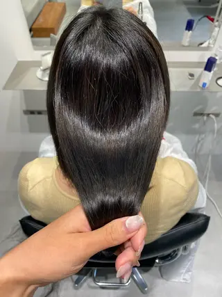 ミディアム カラー ヘアアレンジ stylist/蛯谷 珠里のヘアスタイル