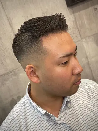 ショート ブレイズマン所属・RYOMA 「スキンフェード」のヘアスタイル