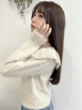 ロング 中島 大聖のヘアスタイル