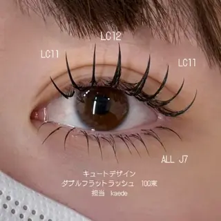 マツエク・マツパ 🍙WOLTOKYO 🍙 カエデのマツエク・マツパデザイン