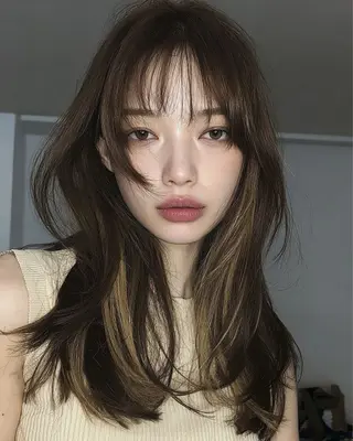 ロング カラー 🌛ダブルカラー 🌜SAYAKAのヘアスタイル