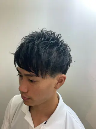 ショート メンズ ヒロ銀座 バーバーショップ神楽坂所属・ひらお あおとのヘアスタイル